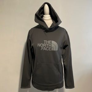 Gray Mens north face hoodie